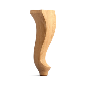 These custom cabriole furniture feet are meticulously crafted to blend style with functionality, off..